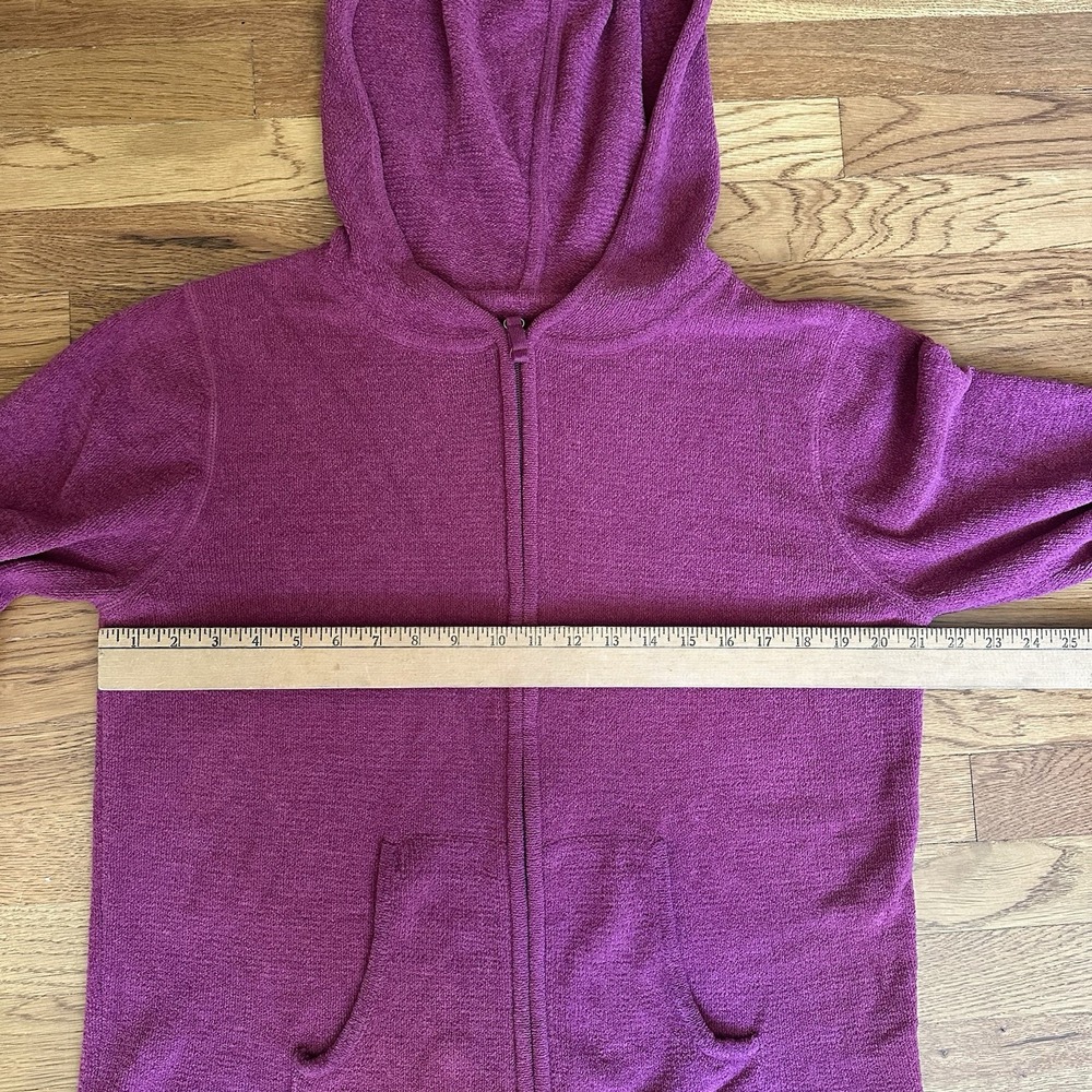 Life is Good Sweater Womens XL Pink Chenelle Hooded Full Zip Soft Cozy - Picture 8 of 9